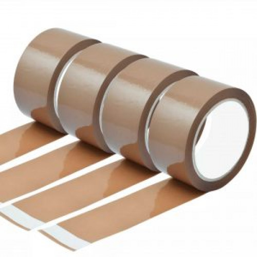 Strong Brown Parcel Packaging Tape Carton Sealing Cellotape Rolls (48 mm x 66 M) x 1