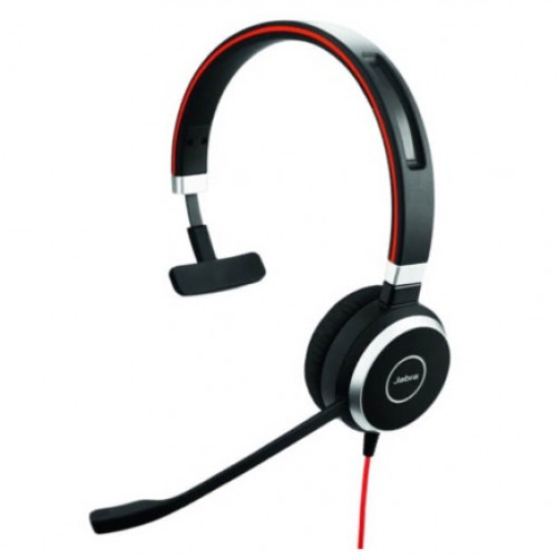 Jabra EVOLVE 40 MS Mono, 3.5mm Stereo jack Wired, Office/Call centre, 142.5 g,  Headset, Black